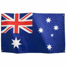 Runesol Australien Nationalflagge 3x5, 91x152cm, Aus-Banner, 4 Ösen, Australien-Tag, Australia Day, Messingöse In Jeder Ecke, Australien Fußball, Rugby, WM-Feierlichkeiten, Premium-Flaggen Australien 3 x 5 ft Angebot bei HelloDeals