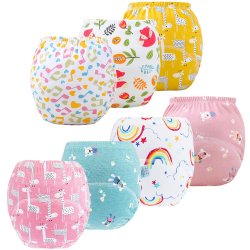 JackLoveBriefs Töpfchen Trainingshose Baby Trainingshosen Töpfchen Unterwäsche Kleinkinder 2-6 Jahre 2-3 Jahre Gelb Angebot bei HelloDeals