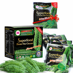 Longevity Meerestraube | Sea Grapes | Umibudo Grape Seaweed 6 x 20G | Rohkost | veganer Kaviar | für knackige Salate Angebot bei HelloDeals