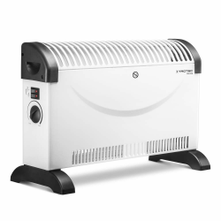 TROTEC Konvektor Heizung TCH 19 E – Heizleistung 750 W / 1250 W / 2000 W – Elektro Heizkörper Ohne Timer 47 x 33 x 20 cm Angebot bei HelloDeals