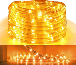 Herrselsam 20M 480 LEDs Lichterschlauch Außen Gelb Lichtschlauch mit Memory-Funktion Lichterkette Aussen 8 Modi Strombetrieben Wasserdicht für Innen Außen Party Hochzeit Weihnachten Gelb 20M 480LED Angebot bei HelloDeals