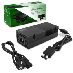 Xbox One Netzteil Brick, Xbox Power Supply Brick AC Ladegerät für Xbox One Konsole Ersatz Kit Netzteile Brick EU Ladekable, 100-240V [Verbesserte Leise Version] Angebot bei HelloDeals