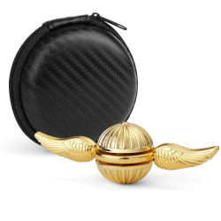 Dilabnda Gold Fidget Spinner Hand Fingger sensorisches Spielzeug, Handspinnspielzeug für Fans der mittelalterlichen magischen Zauberwelt, hilft bei Stress und Angst bei Kindern und Erwachsenen Angebot bei HelloDeals