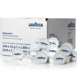 Lavazza Kaffeesahne Portionsmilch 240 x 7,5g Tassenportionen 10% Fett Angebot bei HelloDeals