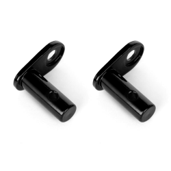 SAMAX Jogger Fahrradanhänger Kupplung 2 Stück Kinderfahrradanhänger 2in1 Transportwagen Neu in Schwarz Für Fahrradanhänger 2 Stück Angebot bei HelloDeals