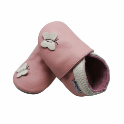 Mejale Baby Lederschuhe Infant Crawling Kleinkind Mokassins Braun Weiß Lila Navy Nette Jungen Mädchen Hausschuhe 23/24 EU Rosa Angebot bei HelloDeals