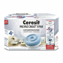 Ceresit 1655660 Aero 360 Grad Luftentfeuchter Nachfüller 4 Nachfülltabs Angebot bei HelloDeals