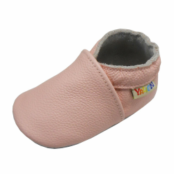YALION Krabbelschuh Babyschuh Lauflernschuh Jungen Mädchen Baby Weicher Flexibles Leder mit Mokassins Wildledersohlen Elastische Knöchel Lederpuschen 22/23 EU Rosa Angebot bei HelloDeals