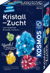 KOSMOS 657840 Kristall-Zucht Experimentierset, Kristalle in deinen Lieblingsfarben, schneller Zuchterfolg, für Kinder ab 10 Jahren, Mitbringsel, Geschenk Kristallzucht Angebot bei HelloDeals