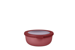 Mepal - Multi Bowl Cirqula Round - Vorratsdose mit Deckel - Geeignet als Luftdichte Aufbewahrungsbox für den Kühlschrank, Mikrowellengeschirr & als Frischhaltedosen - 1250 ml - Vivid mauve 1250 ml Vivid Mauve Angebot bei HelloDeals