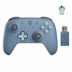 8bitdo Ultimate 2C Wireless Controller für Windows-PC und Android, mit 1000 Hz Abfragerate, Hall-Effekt-Joysticks und Hall-Triggern und Neu Belegbaren L4/R4-Stoßfängern, Turbofunktion (Dunkelblau) Angebot bei HelloDeals