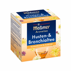 Meßmer Husten- und Bronchialtee | hustenlösend & lindernd | 9 Teebeutel | Glutenfrei | Laktosefrei | Vegan Husten- und Bronchialtee 9 Teebeutel Angebot bei HelloDeals