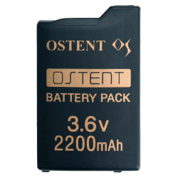 OSTENT 2200mAh 3,6V Lithium-Ionen Li-ion Polymer Akku Ersatz Verbesserte Version für Sony PSP 1000 PSP-280 Konsole Videospiele Angebot bei HelloDeals