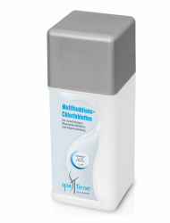 SpaTime by BAYROL Multifunktions-Chlortabletten - Mini Chlortabletten für Whirlpool 20g Multitabs - Sorgen für kristallklares Wasser - Reinigung, Desinfektionsmittel für Whirlpool Angebot bei HelloDeals