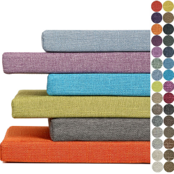 Pcevathiy Bankkissen Bankauflage Nach Maß Sitzkissen, Benutzerdefinierte Größe Sitzpolster Bank Waschbar Abnehmbar, Sitzbank Eckbank Auflagen für Innen Outdoor Fensterbank Couch 3cm Dicke Angebot bei HelloDeals