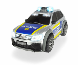 Dickie Toys - Volkswagen VW Tiguan R-Line – 25 cm großes Polizeiauto mit Licht & Sound, Polizei-SUV, Spielzeugautos, für Kinder ab 3 Jahre, Mehrfarbig Polizeiauto Single Angebot bei HelloDeals
