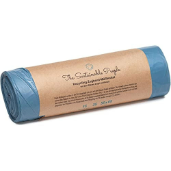 TSP Recycling Zugband Müllbeutel 35L - zu mind. 90% aus Post-Consumer-Abfällen (PE) - Blauer Engel zertifiziert - sicher & reißfest - für den Restmüll und die Wertstoffsammlung (35 Liter (15 Stück)) 35 L (15 Stück) Angebot bei HelloDeals