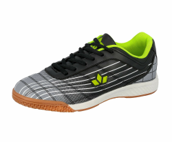 Lico Herren Rockfield Hallenschuhe 43 EU Schwarz Grau Lemon Angebot bei HelloDeals