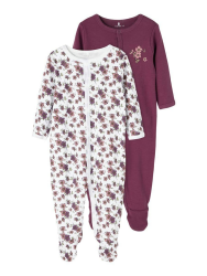 NAME IT Schlafstrampler Set für Babys 86 Prune Purple Angebot bei HelloDeals