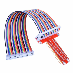 ARCELI RPi GPIO Breakout-Erweiterungskarte + Flachbandkabel + T-Typ GPIO-Adapter 20 cm FC40 40-Pin-Flachbandkabel für Raspberry Pi 3 2 Modell B & B + SC05 Angebot bei HelloDeals
