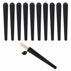 Joint HüLle,Transporthüllen 120mm Hülle Tube,Joint Case,Joint Hülsen,Joint Hüllen,Joint-Hülse Transporthülle,J-Tube Transporthülle Zubehör für TragenTransport(Schwarz) 10 Stück Angebot bei HelloDeals