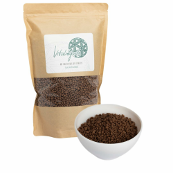 Vitalityballs - 58% Protein Soja Crispies Kakao 500 g - Eiweiß Soya Sojacrispies mit zarter Kakaohülle ideal als Topping für Müsli und Fitness-Küche Kakao 500 g (1er Pack) Angebot bei HelloDeals