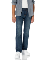 Amazon Essentials Herren Bootcut-Jeans mit gerader Passform 34W / 32L Dunkle Waschung Angebot bei HelloDeals