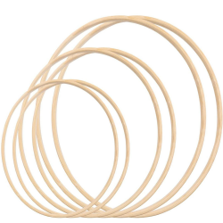 6 Stück Holzringe Zum Basteln, 15cm/20m/30cm Traumfänger Holzring,Holzringe Makramee,Holzringe Traumfänger zum Basteln,Makramee Ringe,Holzreifen zum Basteln für Hochzeit Kranz Decor und DIY Handwerk 6 Stück(15cm/20m/30cm) Angebot bei HelloDeals