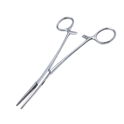 Klemme in Gerader Ausführung,Hakenlöser Zange,Pinzette aus Edelstahl,Klemme mit Geradem Ende,Katzen und Hunde Haar Pinzette,Sägezahndesign,Schraubzwinge,Hobby-Klemme,Gesamtlänge 12,5 cm Angebot bei HelloDeals