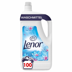 LENOR Universal Flüssigwaschmittel Aprilfrisch 100 Waschladungen, Tiefenreinheit auch bei Kaltwäsche & 3-mal länger anhaltende Frische Angebot bei HelloDeals