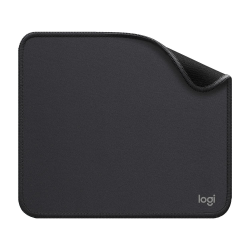 Logitech Mouse Pad - Studio Series, Computer-Mauspad mit Anti-Rutsch-Gummiboden, Leichtes Gleiten, Spritzwassergeschützt, Langlebige Materialien, Tragbar, Frisches, modernes Design - Grau Angebot bei HelloDeals