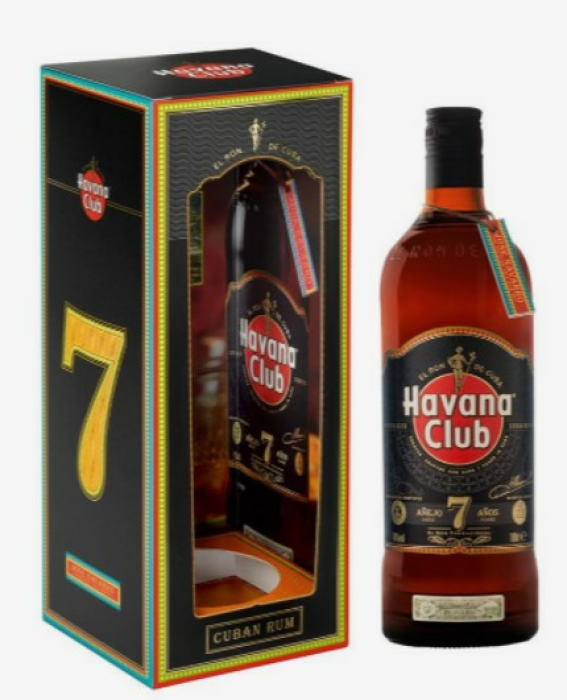 2x Havana Club Cuban Rum Anejo 7yo 40% 1L