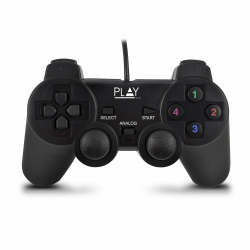 ewent PLAY WIRED USB GAMEPAD, Black Angebot bei HelloDeals