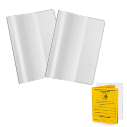 VOCIBO® 2 Stücke Impfausweis Schutzhülle, Impfpass Hülle, Hülle Impfausweis für den Impfpass Erwachsene, Impfstoffkartenschutz Wasserdichte Kartenhülle, Geeignet für neue 93x130mm Neuer Impfpass Angebot bei HelloDeals