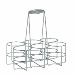 Kela Flaschenträger, Metall, Silber Glänzend, One Size Angebot bei HelloDeals