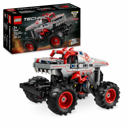 LEGO Technic Monster Jam ThunderROARus, Spielzeug-Monstertruck mit Rückziehfunktion, Bauspielzeug für Kinder, Geschenk für Jungen und Mädchen ab 7 Jahren 42200 Angebot bei HelloDeals