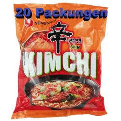 Kimchi Instant Nudeln 20er Pack (20 x 120g) Instantgericht Instantnudeln Angebot bei HelloDeals