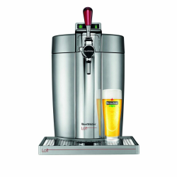 Krups VB700E00 Beertender Loft Edition Bierzapfgerät, Silber/Chrom Angebot bei HelloDeals