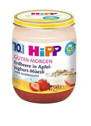 HiPP Erdbeere in Apfel-Joghurt-Müesli, 6er Pack (6 x 160 g) Angebot bei HelloDeals