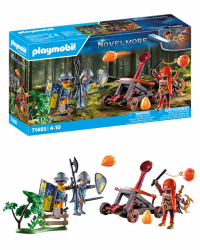 PLAYMOBIL | Novelmore | Duell zwischen Novelmore-Rittern und Burnham Raiders | Spielzeug für Kinder ab 4 Jahren | 71485 Angebot bei HelloDeals