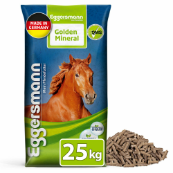 Eggersmann Mein Pferdefutter Golden Mineral 25 kg – Mineralfutter für Pferde & Ponys – Nährstoffreiches Pferdefutter zur optimalen Rundumversorgung – Zur Ergänzung des Grundfutters Angebot bei HelloDeals