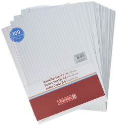 Karteikarte A5 lin ws 100St Angebot bei HelloDeals