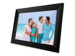 Denver PFF-1024BLACK Digitaler Bilderrahmen 25,7 cm (10,1 Zoll) mit Wi-Fi, Timer, Foto-Software zum Versenden von Fotos von der mobilen App auf den Rahmen, Auflösung: 1280 x 800 cm, Schwarz Angebot bei HelloDeals