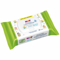 HiPP Babysanft feuchtes Kinder Toilettenpapier, 6er Pack (6 x 50 Stück) Angebot bei HelloDeals