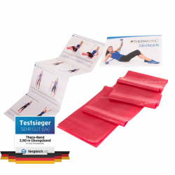 TheraBand Original Fitnessband – 2,5m Resistance Band für Ganzkörpertraining, Kraft & Flexibilität – Ideal für Physiotherapie, Fitness & Sport Angebot bei HelloDeals