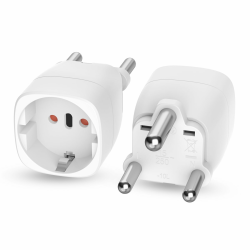 Oliveria 2X Reiseadapter für Südafrika Steckdose Typ M, Adapter Südafrika, EU nach Südafrika Reiseadapter für Südafrika, Mosambik, Bhutan, Namibia, Botswana Reiseadapter Typ M Angebot bei HelloDeals