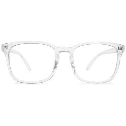 MAGIMODAC Blaulichtfilter Lesebrille groß Damen Herren Computerbrille Lesebrillen Sehhilfe Brille Computer-Lesebrillen mit Sehstärke Transparent 0.0 Dioptrien Angebot bei HelloDeals