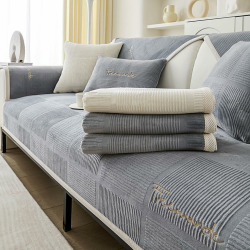 kogxscej Couch Überzug,Sofa Überzug 1/2/3/4 Sitzer L Form Sofa Cover Sofa-Schutzhülle Ecksofa,2024 Neue Universelle rutschfeste Sofa Überwurf,Solide Strukturierte Sofa Überzug für Wohnzimmer Angebot bei HelloDeals