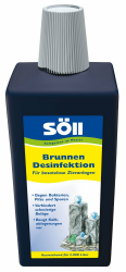 Söll 81448 BrunnenDesinfektion 1 l Desinfektion von Zieranlagen, Dekobrunnen und Springbrunnen ohne Tierbestand – wirksames Reinigungsmittel zur Wasserpflege für hygienisch sauberes Wasser Angebot bei HelloDeals