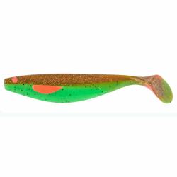 Balzer Shirasu Booster Shad - Gummifisch zum Spinnangeln auf Hechte, Zander & Barsche, Gummiköder, Gummishad, Hechtköder, Länge:17cm, Farbe:Chartreuse Motoroil Angebot bei HelloDeals